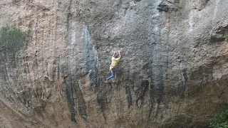 Kulebras gemelas, 9a, first ascent, uncut