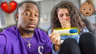 TAKING A PREGNANCY TEST ON CAMERA!!!