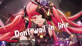 Nightcore - WONDERLAND - (Lyrics)