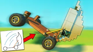 You DRAW It, I BUILD It! Front Flipping Car, Flywheel Catapult, and MORE! [YDIB 15]