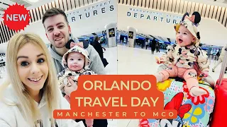 Walt Disney World Travel Day | Virgin Atlantic Premium Economy | Man-MCO | Feb 2024