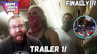 Grand Theft Auto VI Trailer 1 REACTION!!! FINALLY!!!