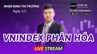 Nhận Định Thị Trường Chứng Khoán 3/5: Vnindex Phân Hóa, Cơ Hội Trong Rủi Ro. Phân Tích Cổ Phiếu