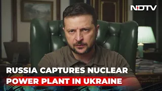 World Must "React Immediately" On Russian-Occupied Nuclear Plant: Zelensky