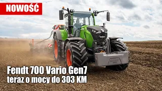 Fendt 700 Vario Gen7 - teraz o mocy do 303 KM - NOWOŚĆ!