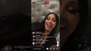 Cardi B do the green light red light sound from squid game