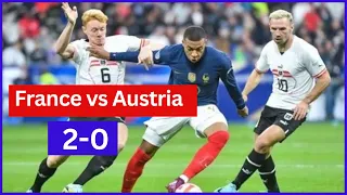 France vs Austria Football Match Highlights |  UEFA Nations League | France 2 - 0 Austria