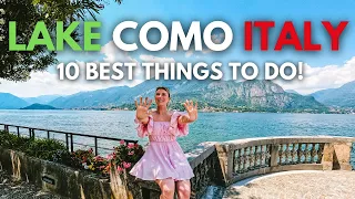 Top 10 THINGS To Do In LAKE COMO ITALY!