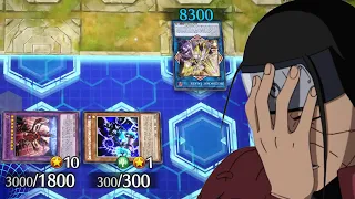 WHEN YOUR OPPONENT CANT READ YOUR CARDS AND HIS OWN CARDS IN YUGIOH MASTER DUEL