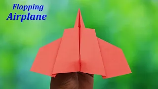 How To Make a Paper Airplane That Flaps Its Wings