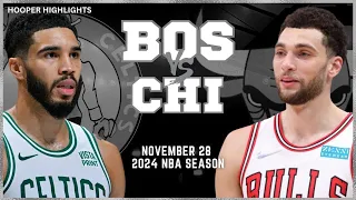 Chicago Bulls vs Boston Celtics Full Game Highlights | Nov 28 | 2024 NBA Season