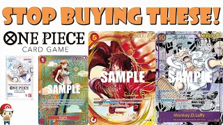 Stop Buying Awakening of the New Era (OP-05) Alternate Art & Secret Rare One Piece TCG Cards!