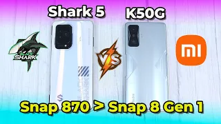 Black Shark 5 Vs Redmi K50 Gaming: Snap 8 Gen 1 phải sợ  Snap 870 vì được tối ưu quá ngon