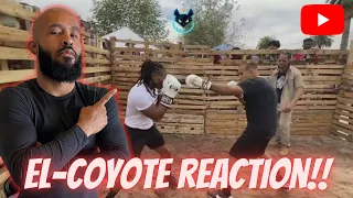 Street Beefs Reaction to El-Coyote BOXING TITLE FIGHT!!!