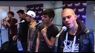 The Wanted - Wherever You Will Go LIVE (Real Radio Band in the Boardroom)