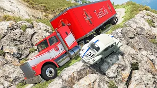 Cliff Drops #117 - BeamNG DRIVE | SmashChan