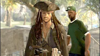 Captain Jack Sparrow & Sweet (Mod) AC 4 Black Flag