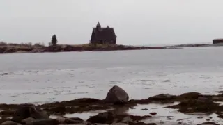 Церковь из фильма "Остров" в Рабочеостровске на Белом море