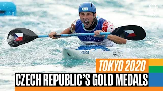 🇨🇿🥇 Czech Republic's gold medal moments at #Tokyo2020 | Anthems
