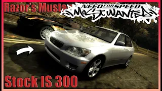 [NFS MW] Final Race - Razor's Mustang vs Stock IS 300 | All 5 Races