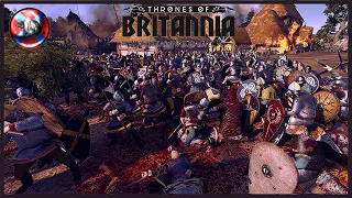 BATTLE OF READING VIKINGS VS WESSEX!!!!!!  2V2 THRONES OF BRITANNIA SIEGE