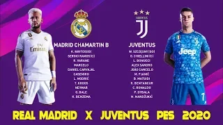 PES 2020 | REAL MADRID X JUVENTUS | ESTRÉIA DE NEYMAR PELO REAL MADRID !