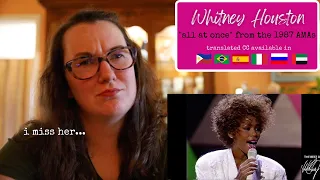 Whitney Houston | "All At Once" 1987 AMAs [Reaction] | CC in: 🇺🇸, 🇧🇷, 🇮🇹, 🇦🇪, 🇪🇸, 🇵🇭, 🇷🇺