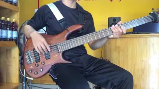 One Way Ticket Bass Cover (short)