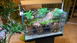 Making a forest with a waterfall