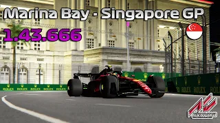 [Assetto Corsa] Hotlap | Marina Bay | Singapore GP | F1 2022 Mod
