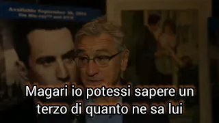 Robert De Niro su Sergio Leone e "C'era una volta in America"