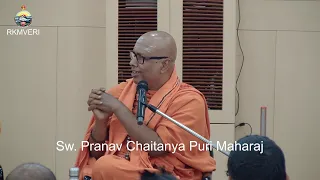 Significance of 'om' as delineated in Upanishads by Sw. Pranav Chaitanya Puri Maharaj -2023-03-09