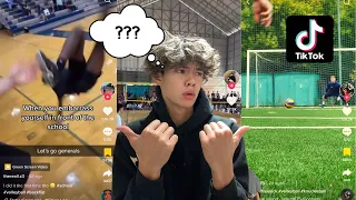 VOLLEYBALL INFLUENCER REACTS TO VOLLEYBALL TIKTOKS!!!