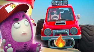 Oddbods Best Cars, Trucks and Vehicles 🚗 All Racing and Cars Moments 🚗 Cartoons For Kids