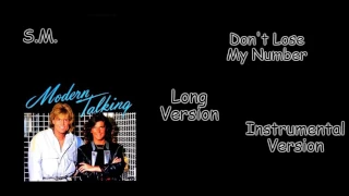 Modern Talking Don't Lose My Number Long Version