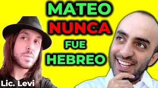 Mateo Hebreo: dos judíos revelan su Fría realidad con argumentos históricos