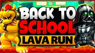 Back to School Run Challenge ☀️ The Floor is Lava ☀️ Brain Break Chase ☀️ Just Dance