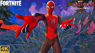 Upgraded Spider-Man Suit Gameplay - Fortnite (4K 60FPS)