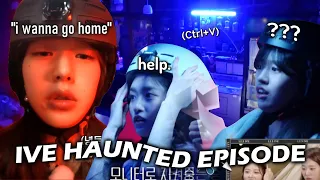 IVE will never survive a haunted house