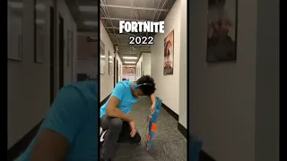 Knocking someone in Fortnite now vs 2018 #shorts #meme #fortnite #gaming