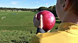 Bowling from HUGE Hill | That's Amazing