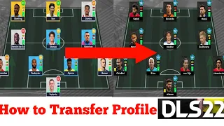 Profile transfer Dream League Soccer 2022