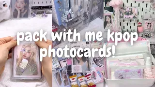 ✨ packing kpop photocards! #46 [asmr] (tiktok compilation) | minsbymon