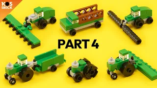 Lego Farm Mini Vehicles - Part 4 (Tutorial)