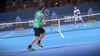 Tennis World Tour 2 Gameplay First Look