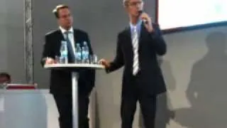 Eröffnung der CRM-expo in Nürnberg mit Torsten Schwarz