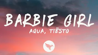 AQUA - Barbie Girl (Lyrics) Tiësto Remix