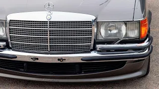 w116 Mercedes Benz 450 SEL 6.9 AMG rare and fast S class