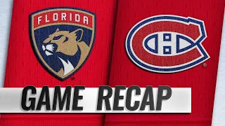 Tatar, Price power Canadiens to 6-1 rout of Panthers