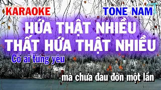 Karaoke Hứa Thật Nhiều Thất Hứa Thật Nhiều - Nhạc Trẻ Xưa 8x 9x - Làng Hoa